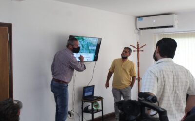 EL MINISTRO DE ECOLOGIA DE LA PROVINCIA VISITÓ LA COOPERATIVA CAINGUÁS