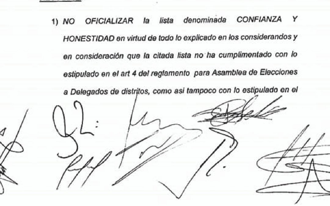 Asamblea de la Cooperativa.